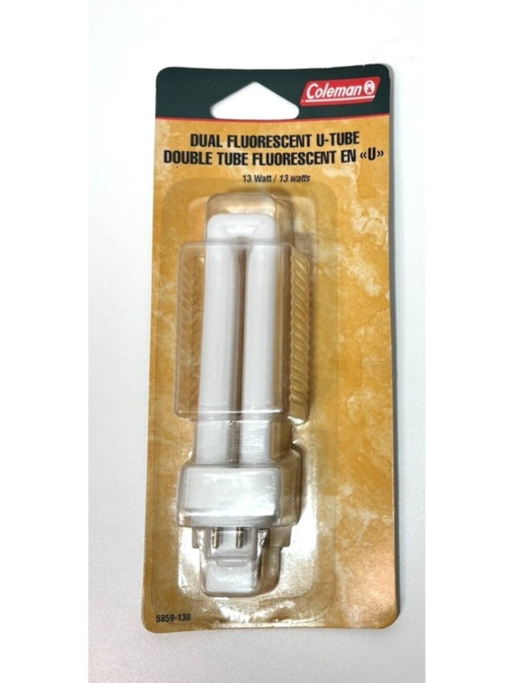 Coleman Dual Fluorescent U-Tube 13-Watt Lantern Bulb 5327, 5329, 5334, 5359 New